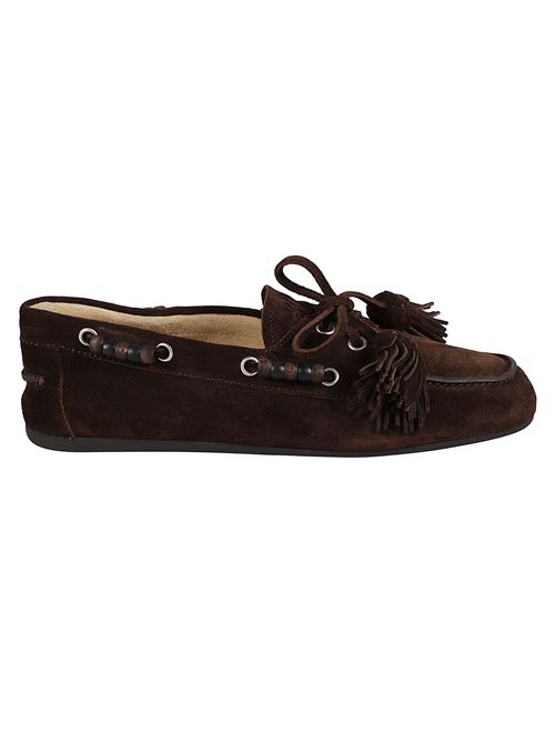 Suede tassel loafer MIU MIU | 5D518E054F0003